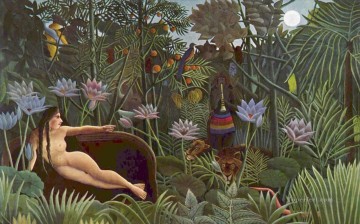  Traum Kunst - Henri Rousseau Der Traum Tiere